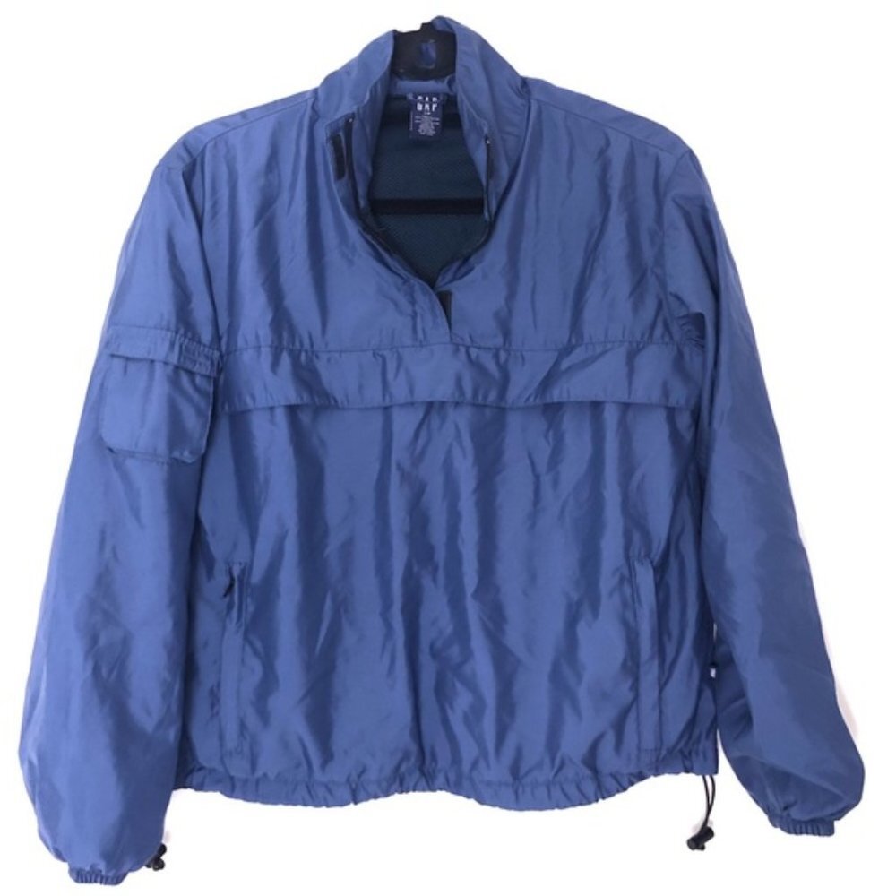 Gap Pullover Windbreaker/Rain Jacket Size Xs - image 1